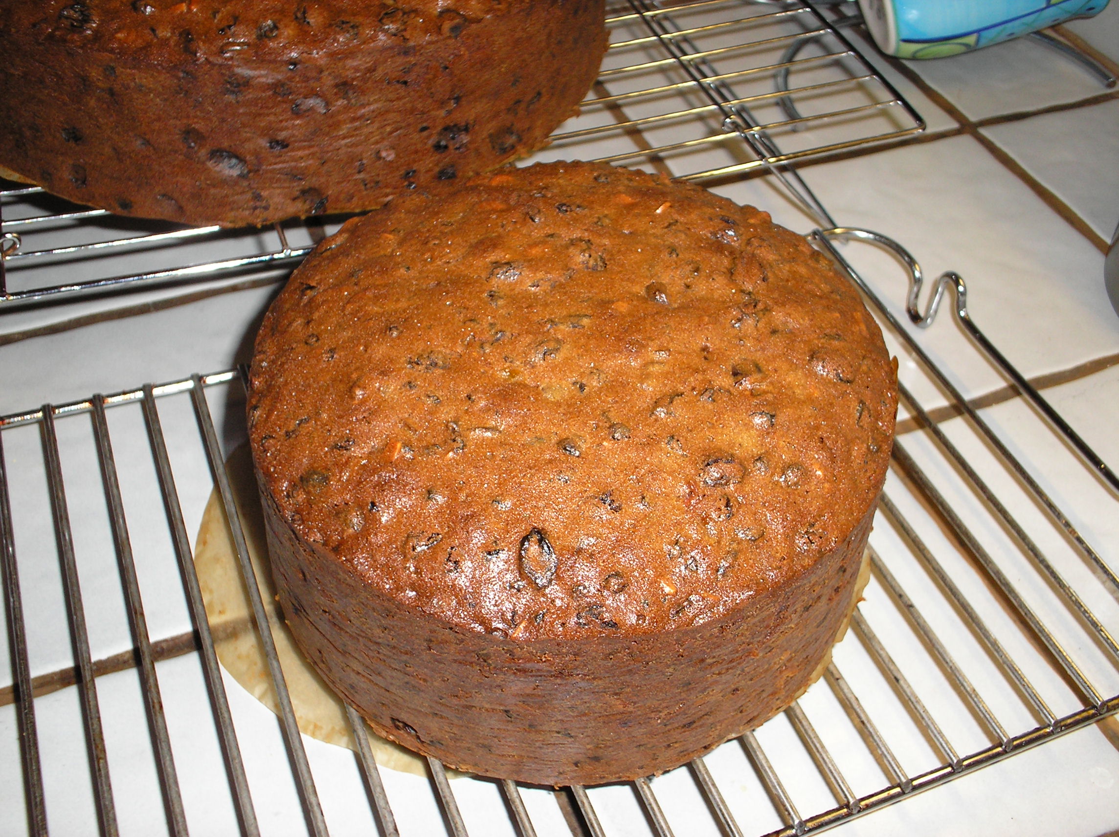 baked fruit cake